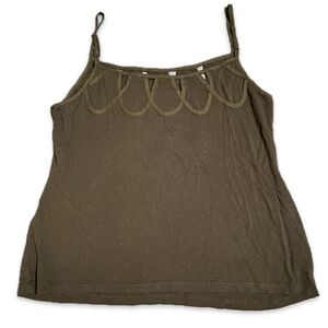 Black Flowy Tank Top